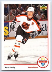 1991-92 Upper Deck McDonald's All-Stars Wayne Gretzky #Mc-17 Los Angeles Kings